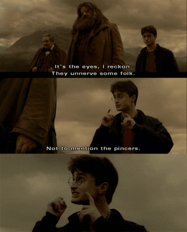 harry potter pincers GIF