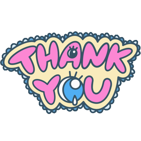 Happy Thank U Sticker