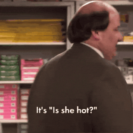 Is She Hot The Office GIF by CP+R