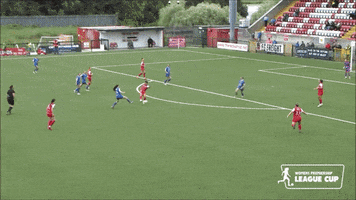 Goal Curler GIF by Cliftonville Football Club