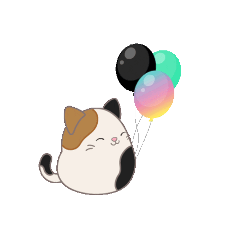 Happy Cat Sticker by Squishmallows