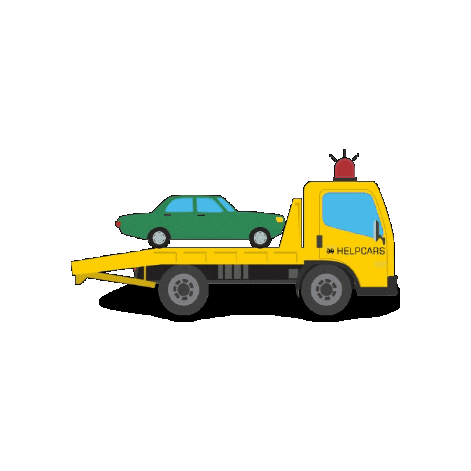 Tow Truck Sticker by HelpCars