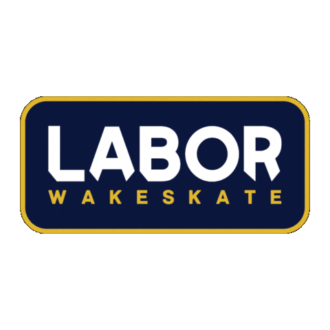 Angry Duck Sticker by LABOR Wakeskate