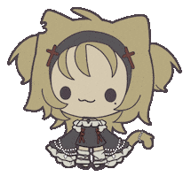 Chibi Crumple Sticker