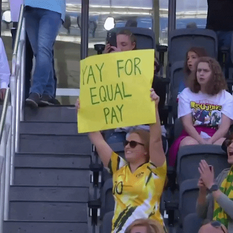 Equality Equal Pay GIF by Football Australia