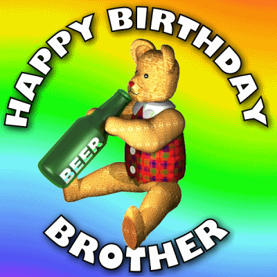 Happy Birthday Brother GIF