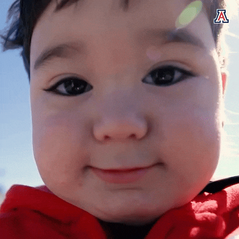 Baby G Wow GIF by Arizona Athletics