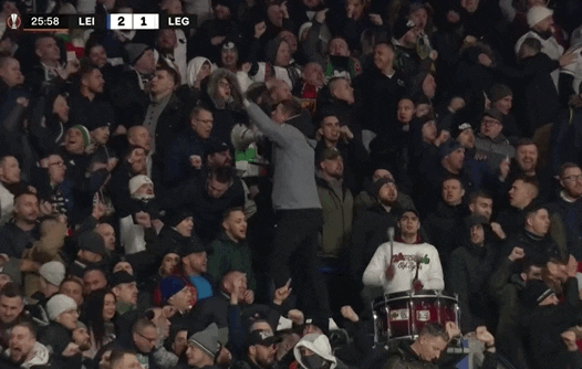 Giphy - Europa League Party Hard GIF by UEFA