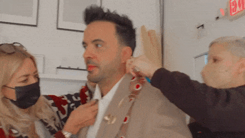 Luis Fonsi Laughing GIF by Contrast Magazine