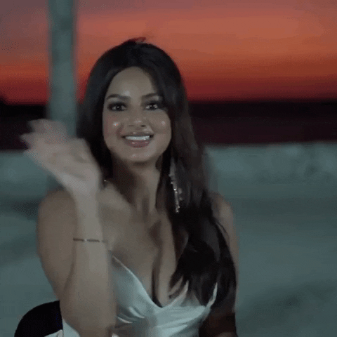 Miss Universe Hand Wave GIF