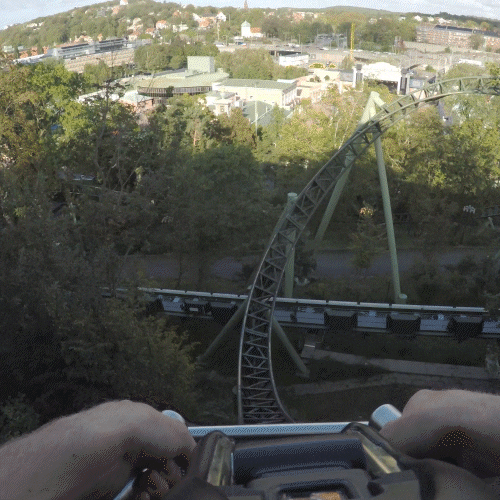 Roller Coaster Fun GIF by Liseberg