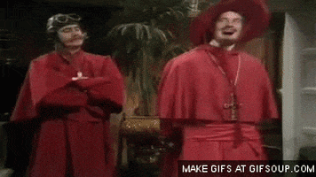 monty python nobody expects the spanish inquisition GIF