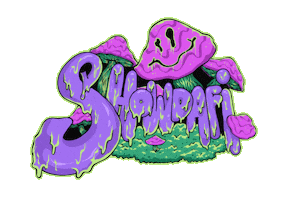 Rap Shrooms Sticker by THE SKATESIDE