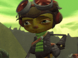 Confused Psychonauts 2 GIF