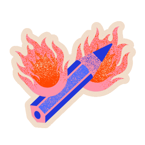Illustration Editorial Sticker