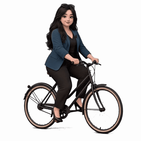 Crystal Bike Ride GIF