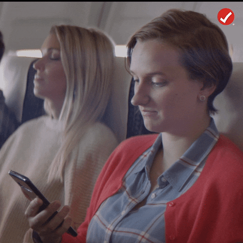 TurboTax Canada smile yes phone nod GIF