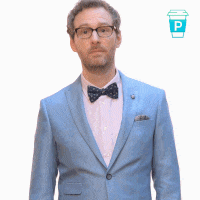 Proposify blue thank you thanks glasses GIF