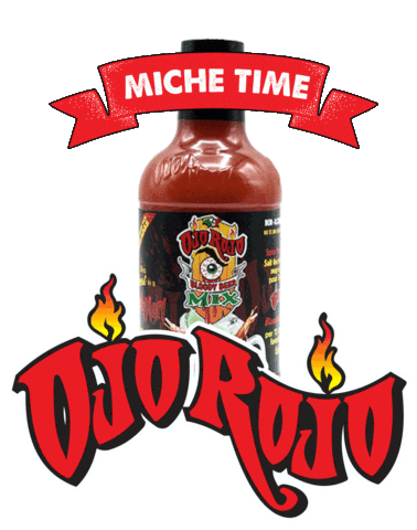 Ojo Rojo Bloody Beer Mix Sticker