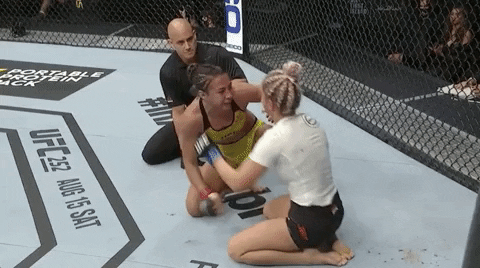 Paige Vanzant Hug GIF by UFC - Find & Share on GIPHY