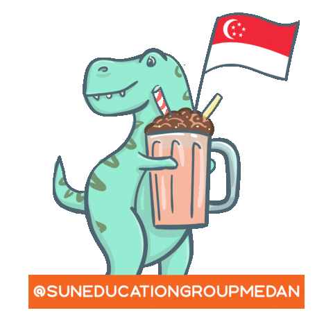 Singapore Milo Sticker by Sun Education Group Medan