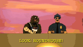 axe cop robot GIF by Animation Domination High-Def