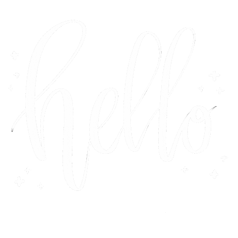 Hello Gif Sticker Calligraphy Instagram Sticker
