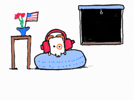 Ignore Independence Day GIF by Kimmy Ramone