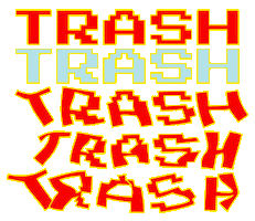Trash Yo Sticker by Yo-Yo Motta