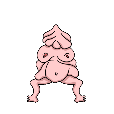 Mood Eating Sticker