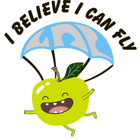 Sport Apple Sticker by CarrotMorkishka