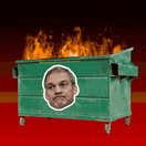 Jim Jordan dumpster fire