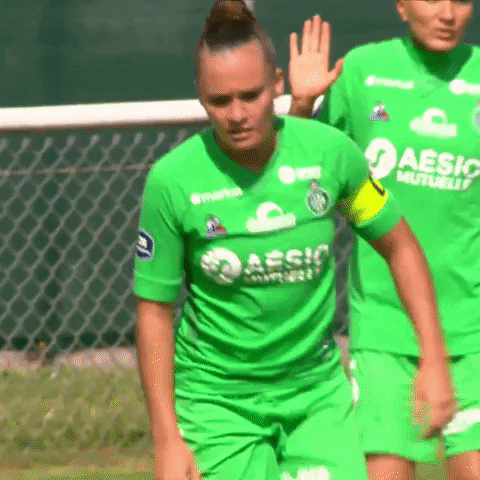 Nervous Football GIF by AS Saint-Étienne