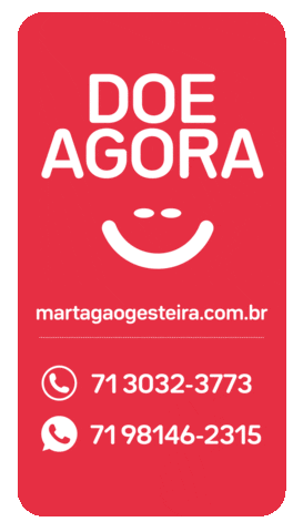 Martagao Doe Agora GIF by Hospital Martagão Gesteira
