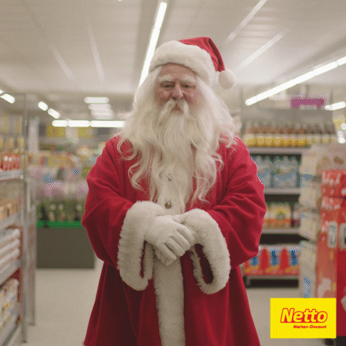 Santa Claus Love GIF by Netto Marken Discount