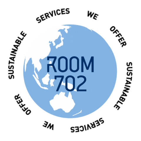 The World Sustainability Sticker by ROOM 702