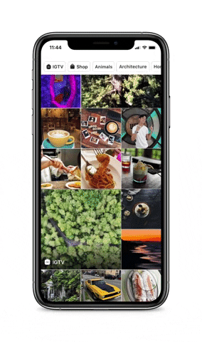 Instagram Explore GIF by Mashable - Find & Share on GIPHY