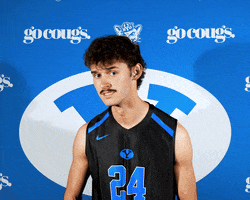 Cant Hear You GIF by BYU Cougars