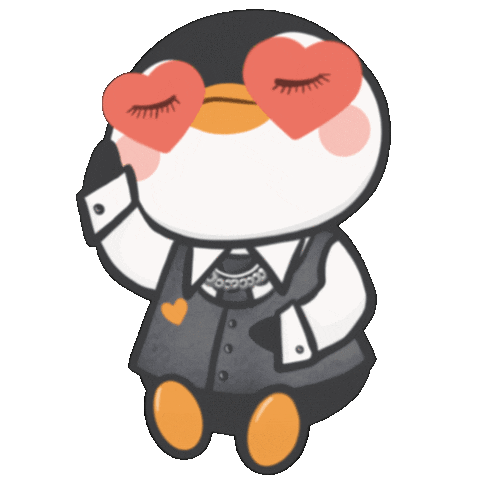 Penguin Can I Sticker