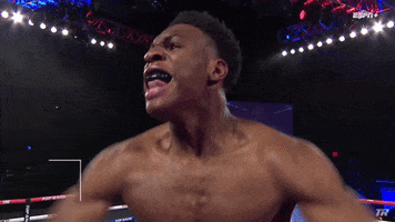 Knockout Yell GIF by Top Rank Boxing