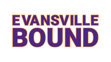 Purple Aces Iu Sticker by University of Evansville