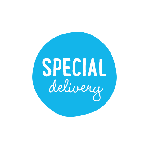 Special Delivery Surprise Sticker by Greetz