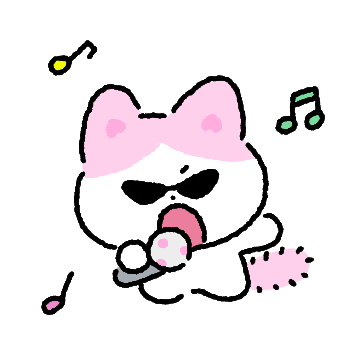 Karaoke Singing Sticker