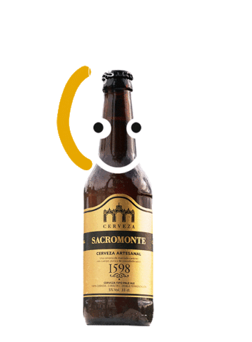 Beer Sticker by Sacromonte