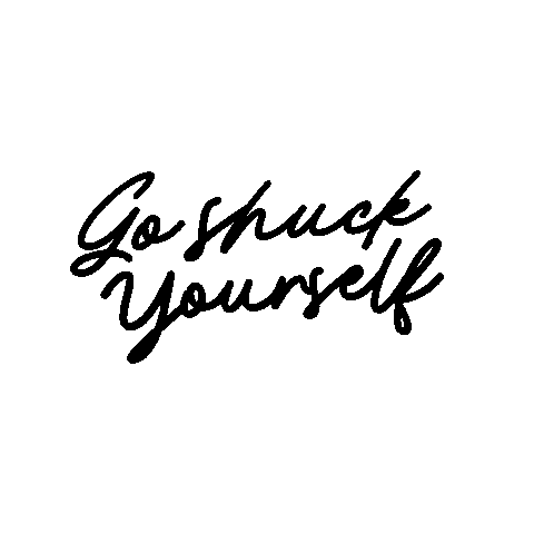 Goshuckyourself Sticker by TheOysterBank