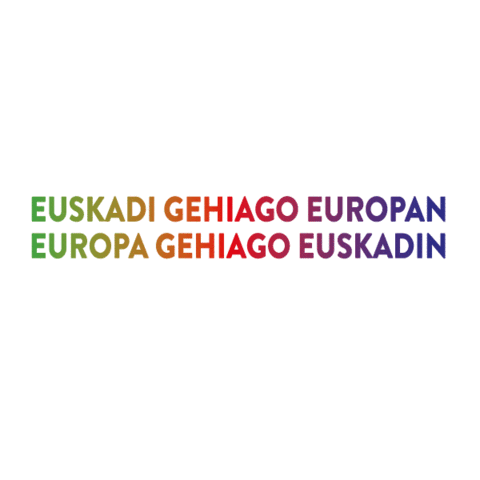 Europa Euskara Sticker by Euzko Gaztedi
