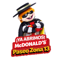 Mc Paseo Zona 13 Sticker by McDonald's Mesoamérica