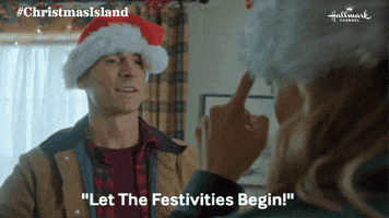 Andrew Walker Christmas GIF by Hallmark Channel