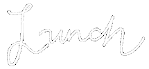 Lettering Lunch Sticker