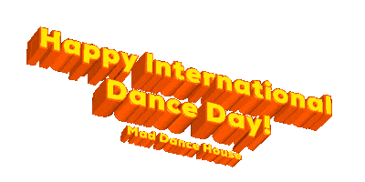 Madness Happy International Dance Day Sticker by Mad Dance house